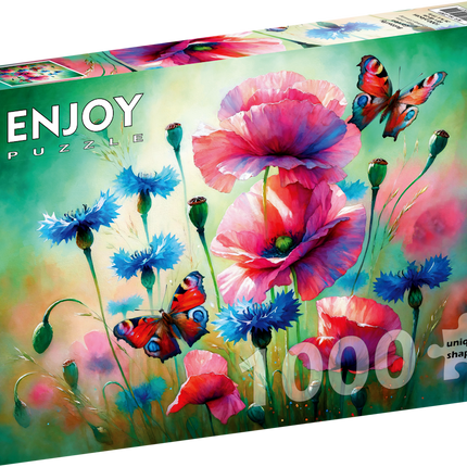 Enjoy Butterfly Garden Puzzel 1000 Stukjes