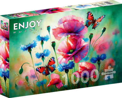 Enjoy Butterfly Garden Puzzel 1000 Stukjes