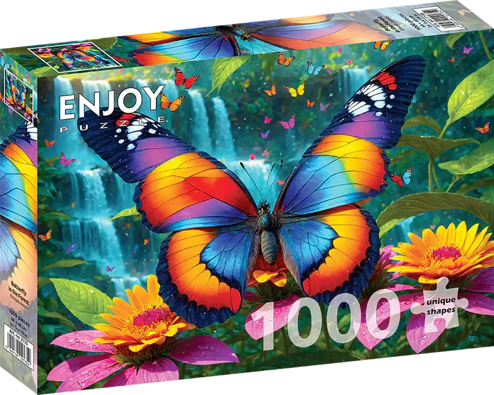 Enjoy Butterfly in the Forest Puzzel 1000 Stukjes