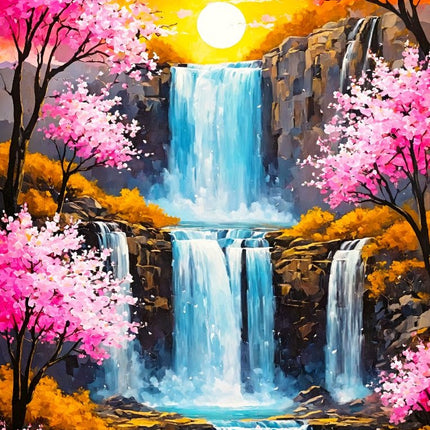 Enjoy Cherry Waterfall Puzzel 1000 Stukjes