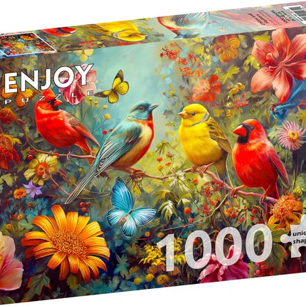 Enjoy Chirps and Flutters Puzzel 1000 Stukjes