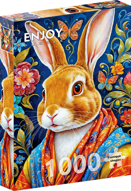 Enjoy Cool Rabbit Puzzel 1000 Stukjes