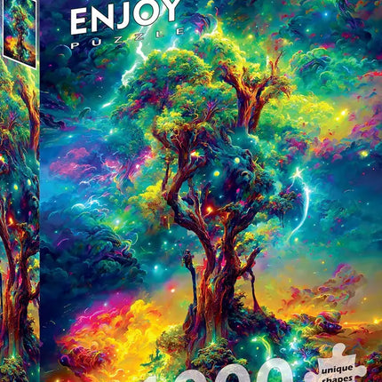 Enjoy Cosmic Tree of Life puzzel 1000 Stukjes