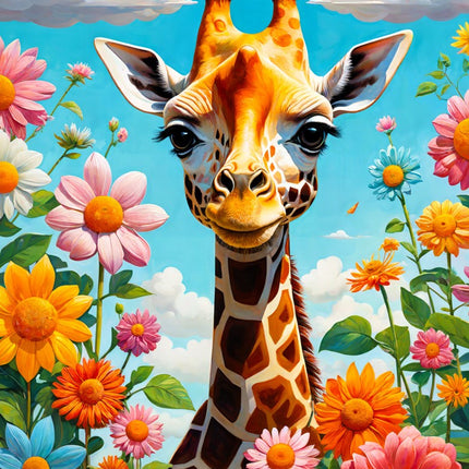 Enjoy Cute Giraffe Puzzel 1000 Stukjes
