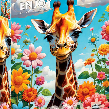 Enjoy Cute Giraffe Puzzel 1000 Stukjes