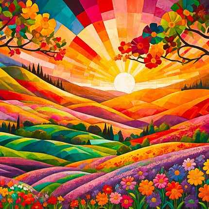 Enjoy Dawn in Utopia Puzzel 1000 Stukjes