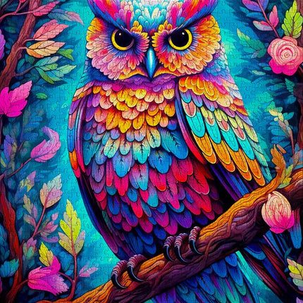 Enjoy Dazzling Owl Puzzel 1000 Stukjes
