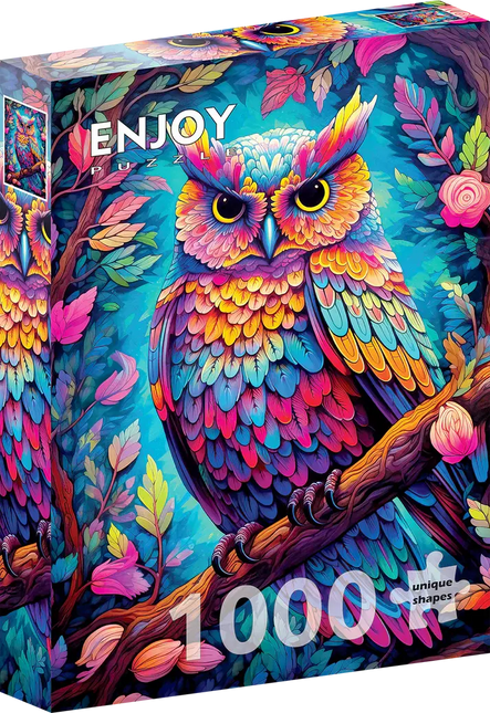 Enjoy Dazzling Owl Puzzel 1000 Stukjes