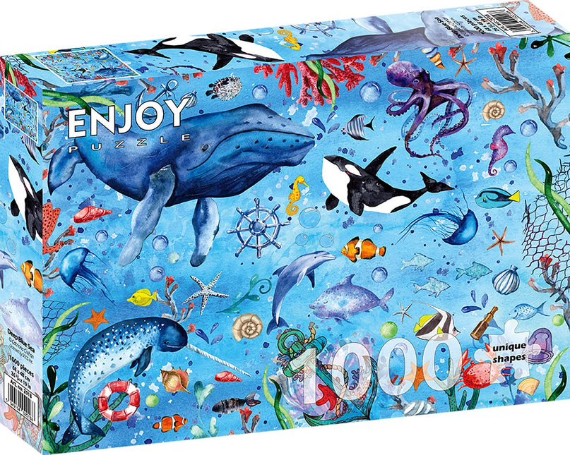 Enjoy Deep Blue Sea Puzzel 1000 Stukjes