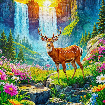 Enjoy Deer Paradise Puzzel 1000 Stukjes