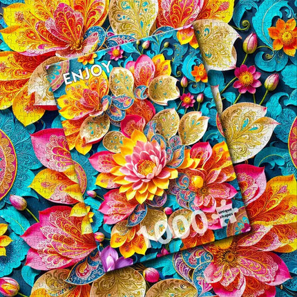 Enjoy Elegant Waterlilies Puzzel 1000 Stukjes