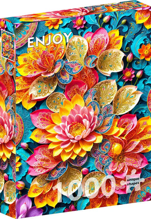 Enjoy Elegant Waterlilies Puzzel 1000 Stukjes