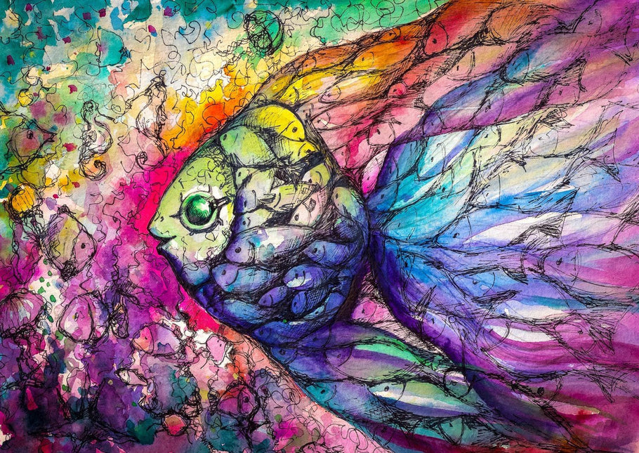 Enjoy Fishes Puzzel 1000 Stukjes