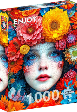 Enjoy Floral Grasp Puzzel 1000 Stukjes