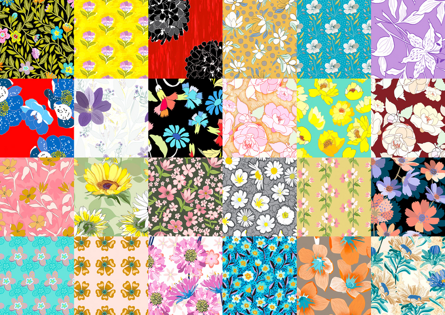 Enjoy Floral Patterns Puzzel 1000 Stukjes