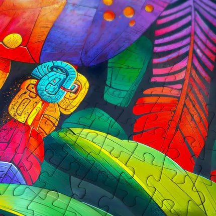 Enjoy Floral Totem Puzzel 1000 Stukjes