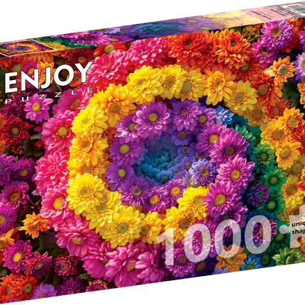 Enjoy Flower Vortex Puzzel 1000 Stukjes