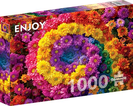 Enjoy Flower Vortex Puzzel 1000 Stukjes