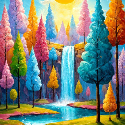 Enjoy Forest Cascade Puzzel 1000 Stukjes