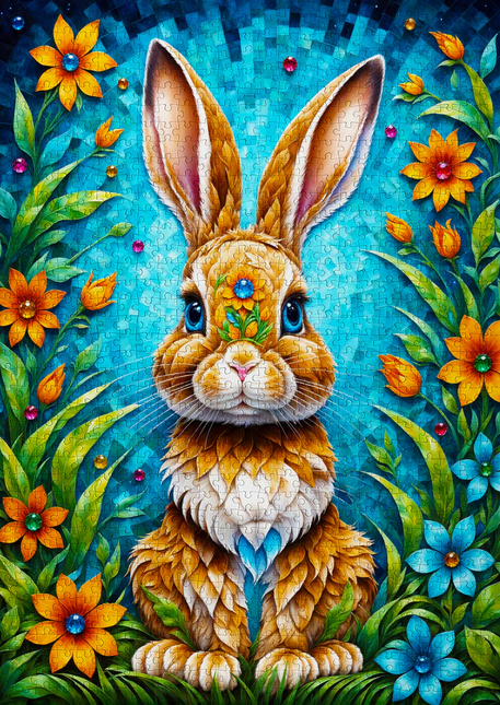 Enjoy Gardan Bunny Puzzel 1000 Stukjes