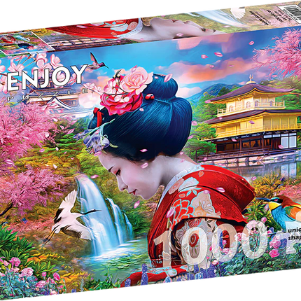 Enjoy Geisha Garden Puzzel 1000 Stukjes