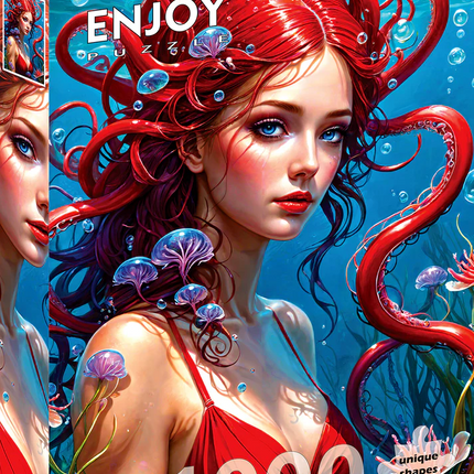 Enjoy Ginger Mermaid Puzzel 1000 Stukjes