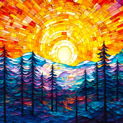Enjoy Glorious Sunset Puzzel 1000 Stukjes