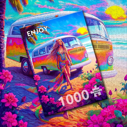 Enjoy Hippie at Heart Puzzel 1000 Stukjes