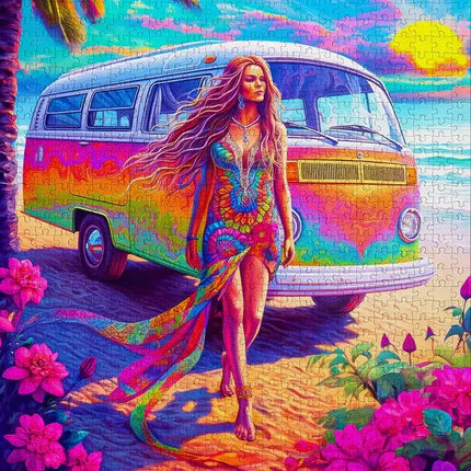 Enjoy Hippie at Heart Puzzel 1000 Stukjes
