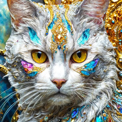 Enjoy Jeweled Cat Puzzel 1000 Stukjes