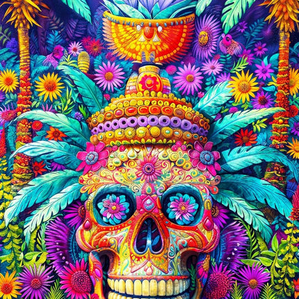 Enjoy Jungle Skull Puzzel 1000 Stukjes