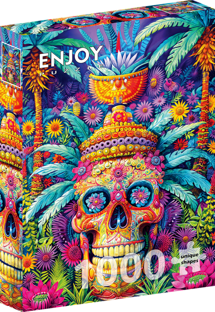 Enjoy Jungle Skull Puzzel 1000 Stukjes