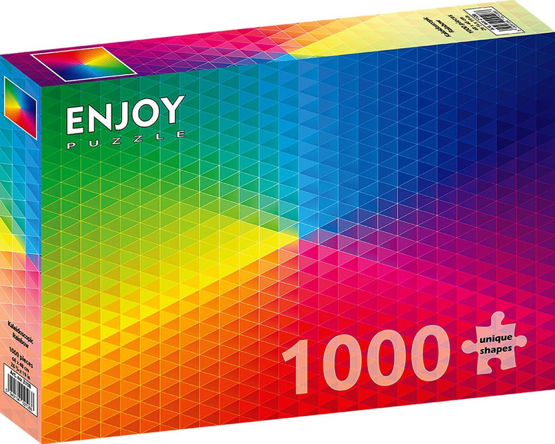 Enjoy Kaleidoscopic Rainbow Puzzel 1000 Stukjes