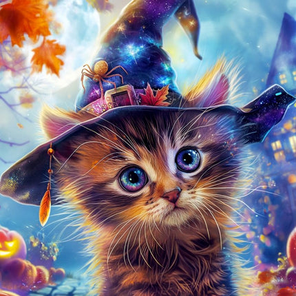 Enjoy Little Witch Cat Puzzel 1000 Stukjes