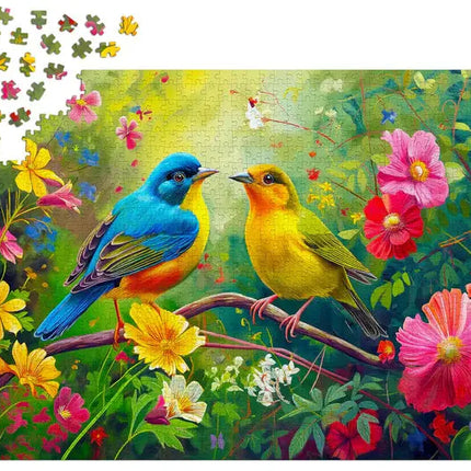 Enjoy Lovebirds Duet Puzzel 1000 Stukjes