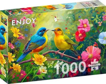 Enjoy Lovebirds Duet Puzzel 1000 Stukjes