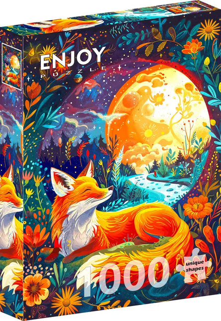Enjoy Moon Fox Puzzel 1000 Stukjes