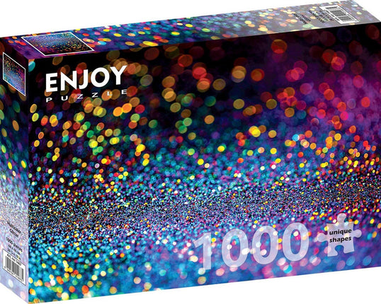 Enjoy Multicolor Glitter Puzzel 1000 Stukjes