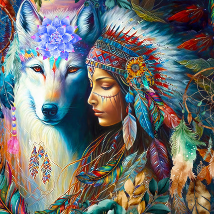 Enjoy Native Princess Puzzel 1000 Stukjes
