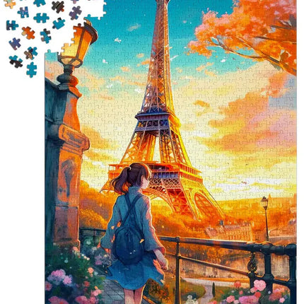 Enjoy Parisian Wanderlust Puzzel 1000 Stukjes