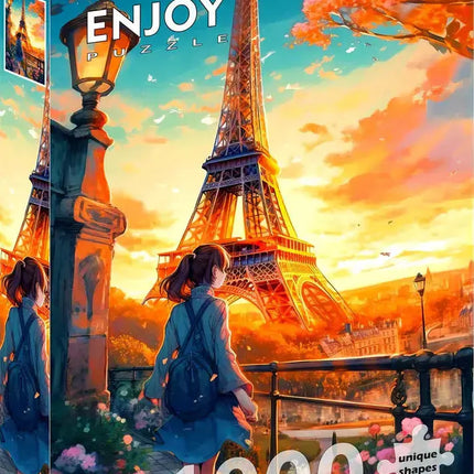 Enjoy Parisian Wanderlust Puzzel 1000 Stukjes