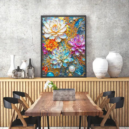 Enjoy Pearlescent Waterlilies Puzzel 1000 Stukjes