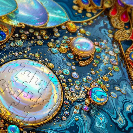 Enjoy Pearlescent Waterlilies Puzzel 1000 Stukjes