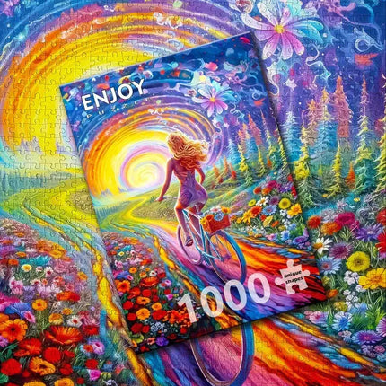 Enjoy Pedals to Freedom Puzzel 1000 Stukjes