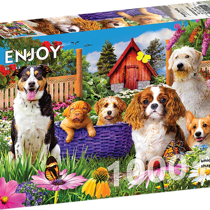 Enjoy Puppy Patch Puzzel 1000 Stukjes