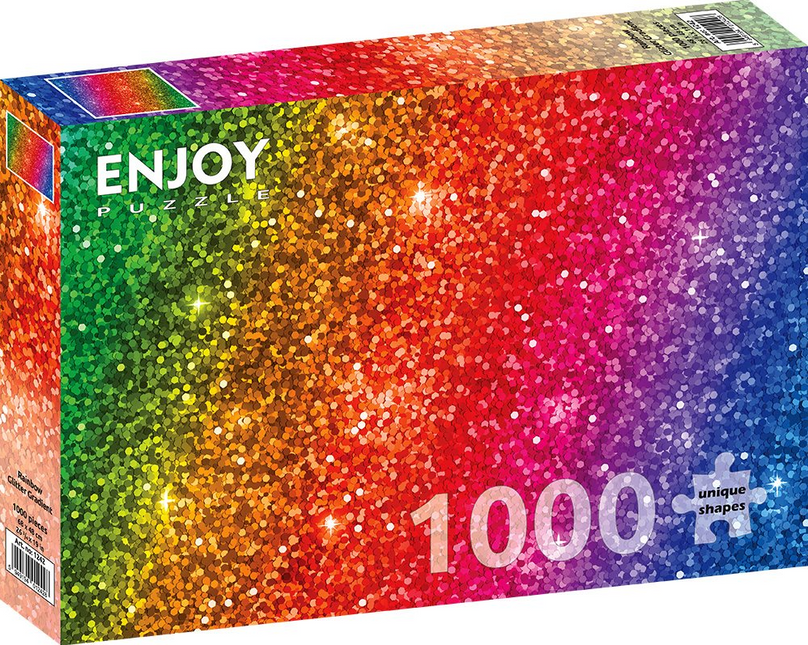 Enjoy Rainbow Glitter Gradient Puzzel 1000 Stukjes