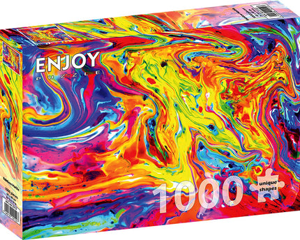 Enjoy Rainbow Marble Puzzel 1000 Stukjes