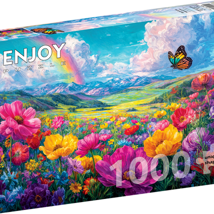 Enjoy Rainbow Meadow Puzzel 1000 Stukjes
