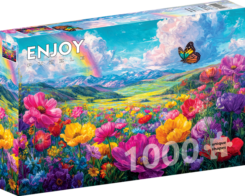 Enjoy Rainbow Meadow Puzzel 1000 Stukjes