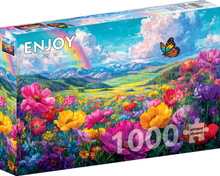 Enjoy Rainbow Meadow Puzzel 1000 Stukjes
